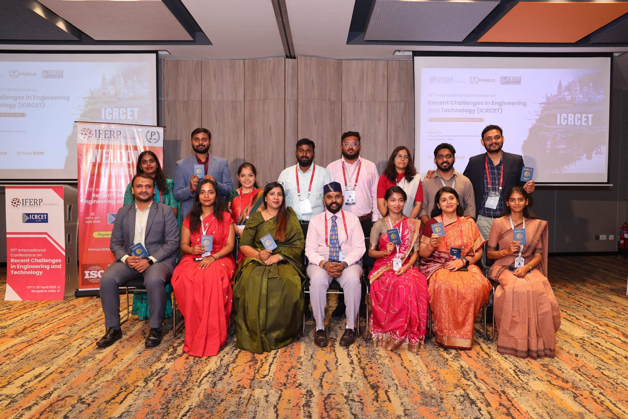Delegates at the 15th ICRCET in Bangalore, the previous edition of this conference