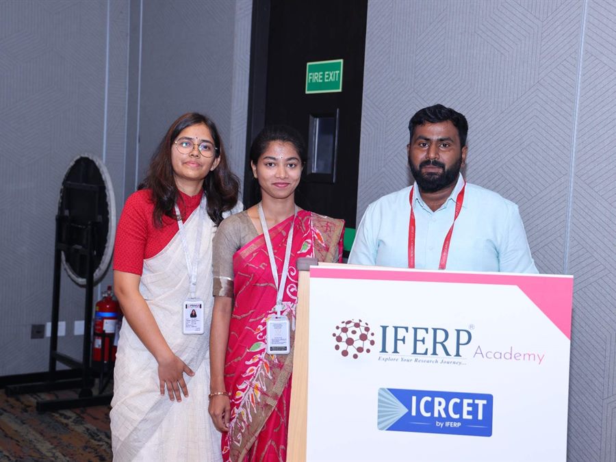 Session chairs at the IFERP and ICRCET podium