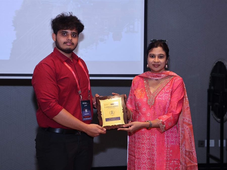 Award presented to a young researcher