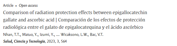Scopus record of a paper published from a past IFERP conference
