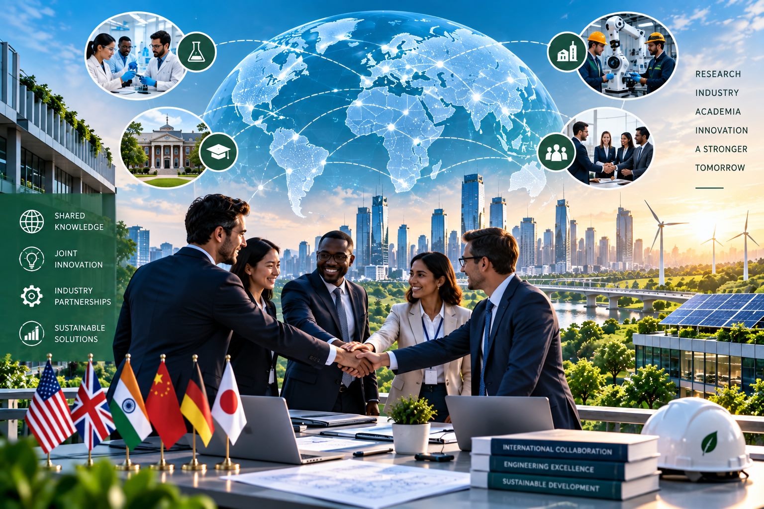 Global Collaborations and Industry Partnerships in Engineering